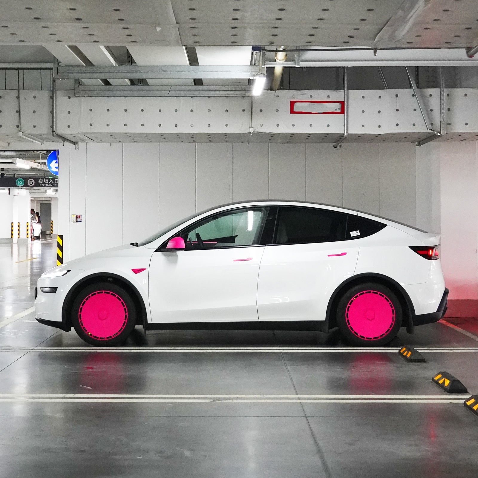 ciiyaa PureDeco Beetroot Purple Interior Package  for Tesla Model 3 Highland 24+ / Y Juniper 25+