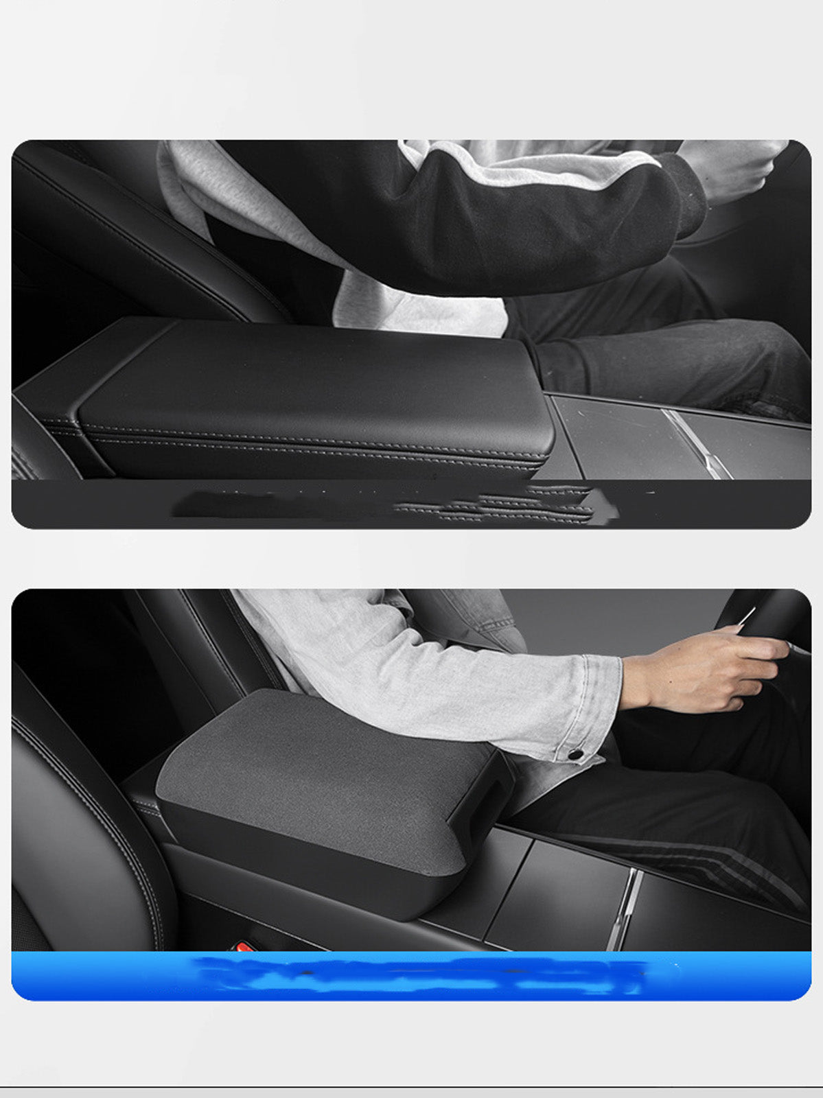 ciiyaa Armrest Riser Storage Box for Tesla Model 3 Highland 24+ / Y Juniper 25+ / YL(25-26)