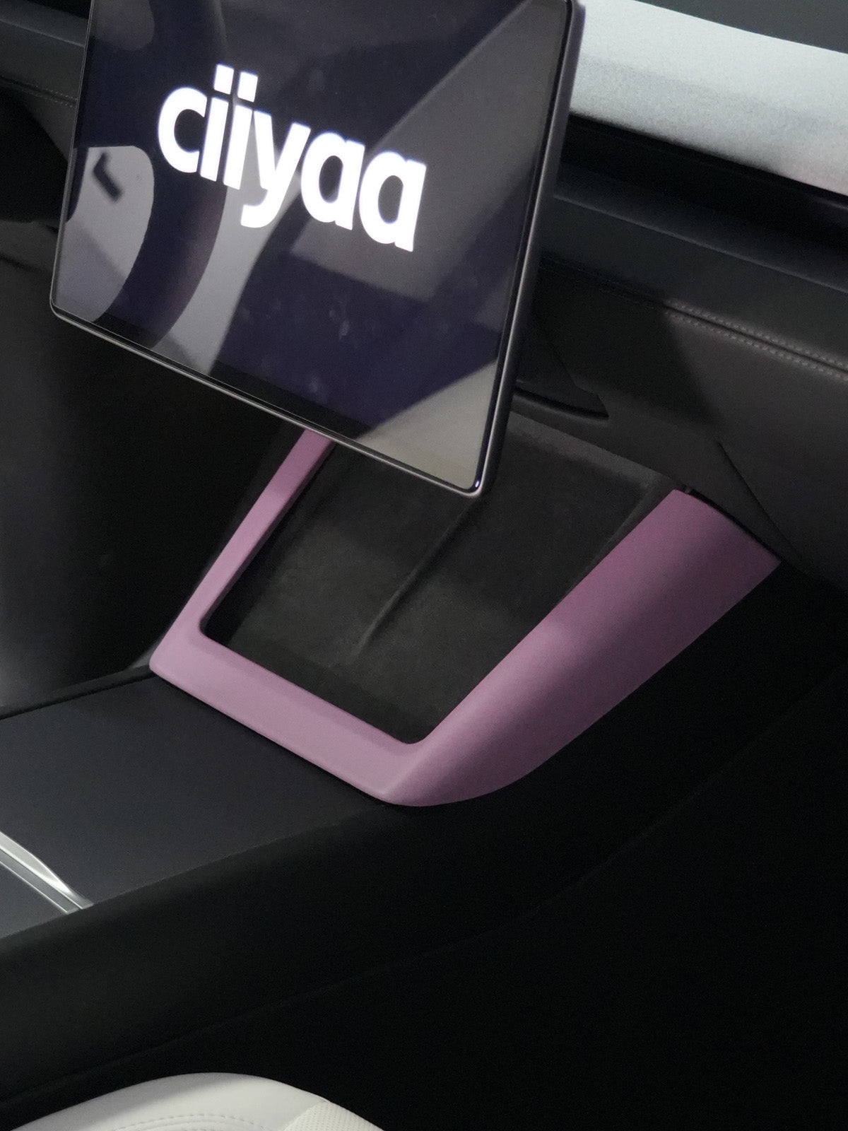 ciiyaa PureDeco Raspberry Violet Interior Package  for Tesla Model 3 Highland 24+ / Y Juniper 25+