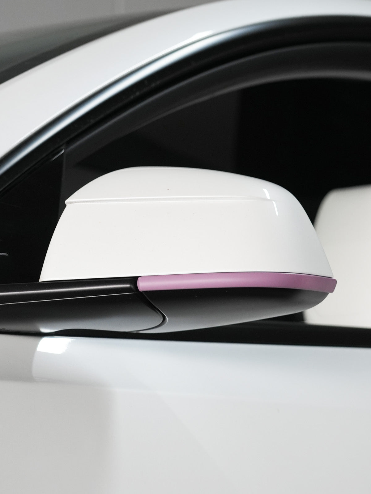 ciiyaa PureDeco Rear Mirror Trim for Tesla Model 3 (21-26) / Y (20-26) / YL (25-26)