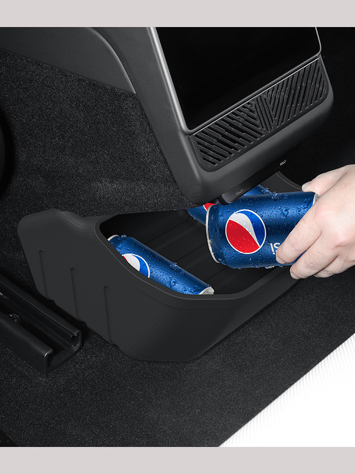 ciiyaa Center Console Backseat Storage Box for Tesla Model 3 Highland 24+