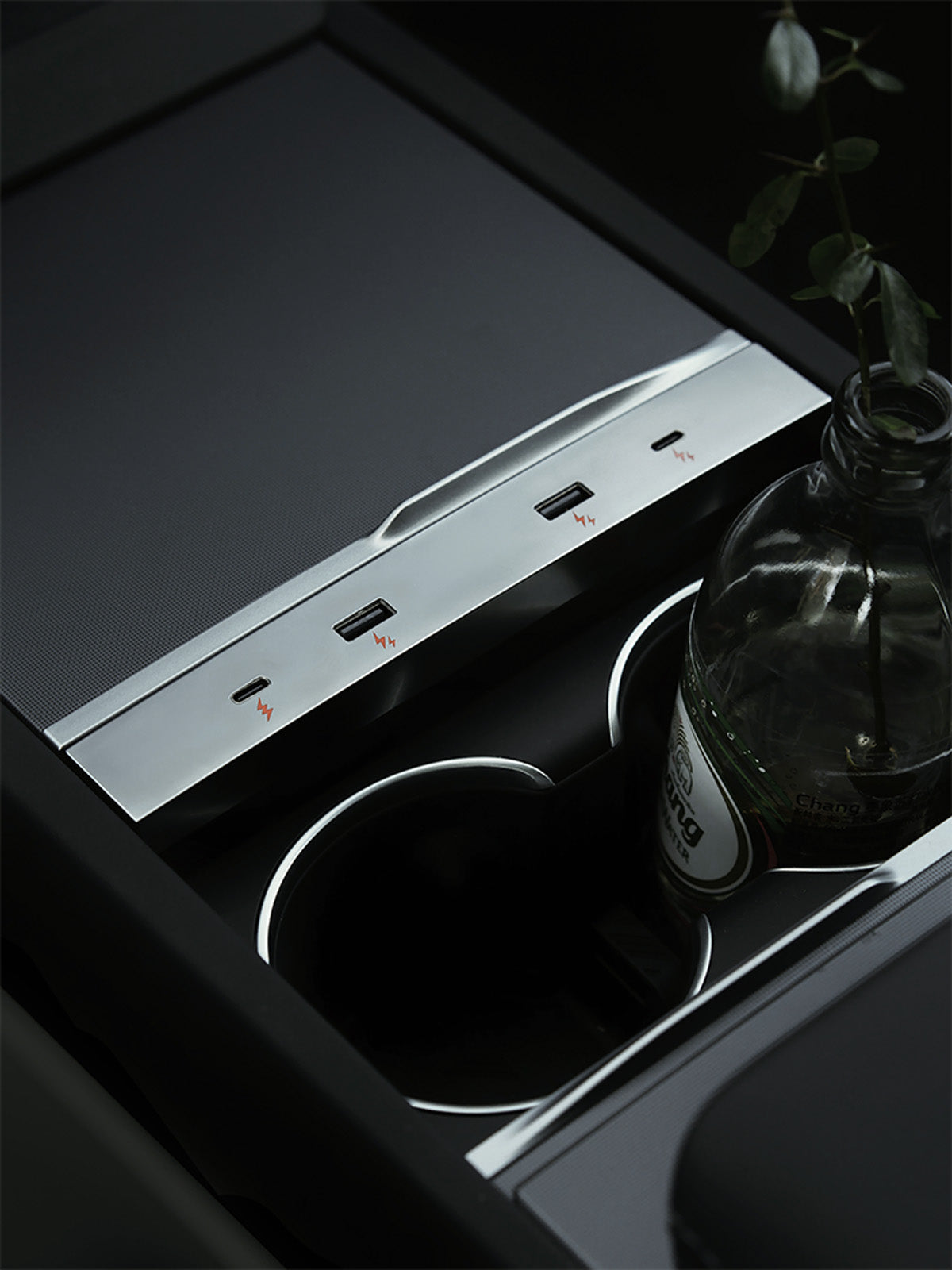 Center Console USB Hub for Tesla Model 3 Highland 24+ / Y Juniper 25+