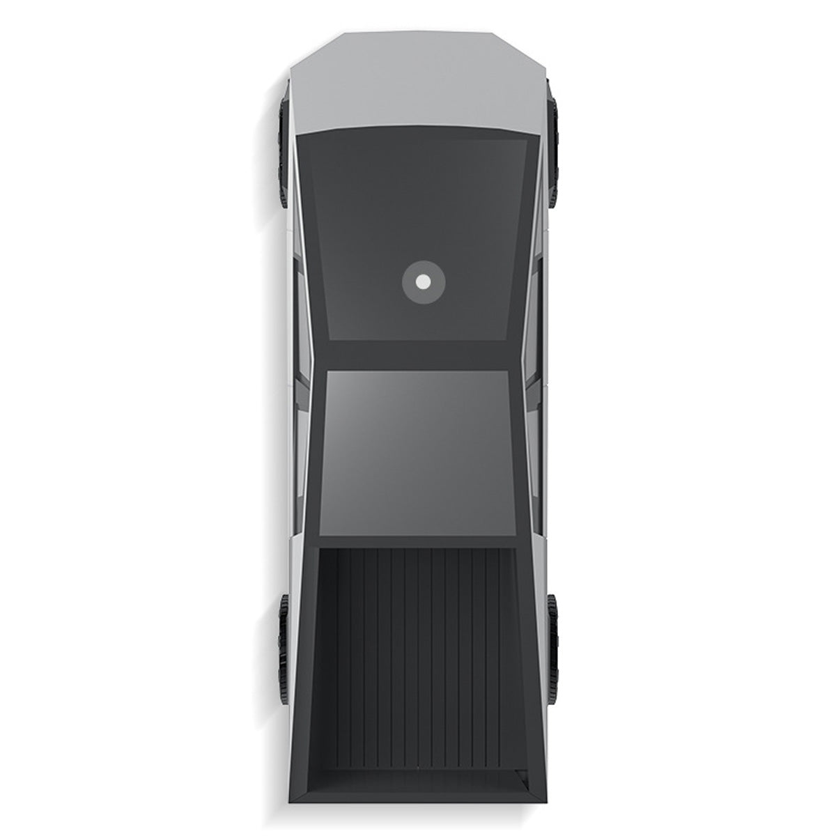 ciiyaa Armrest Storage Box Divider for Cybertruck