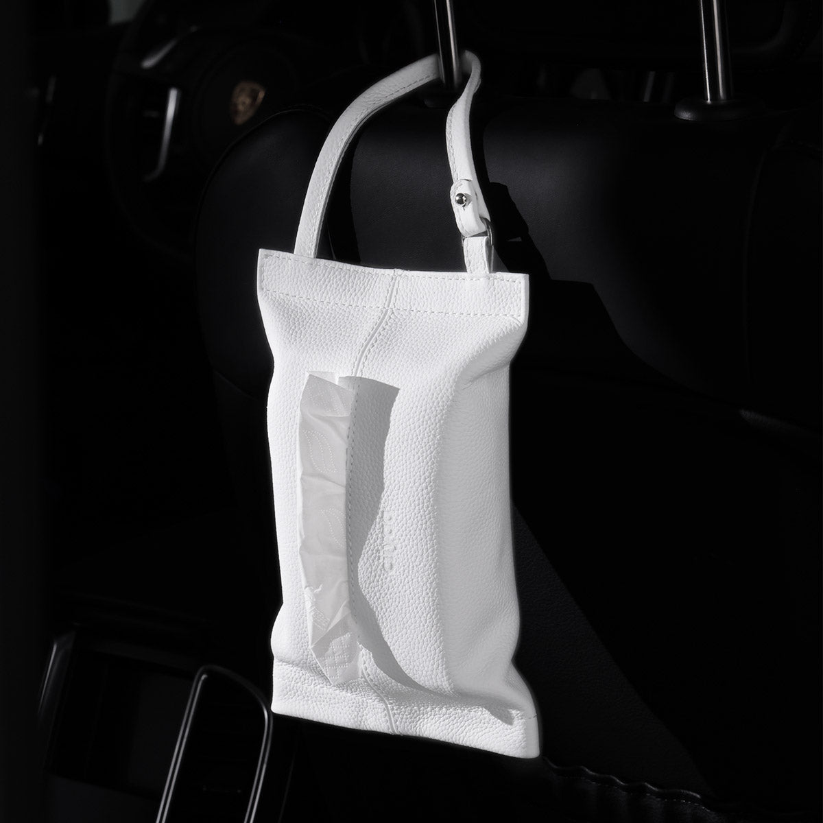 ciiyaa Lychee Cowhide Tissue Holder - Type C