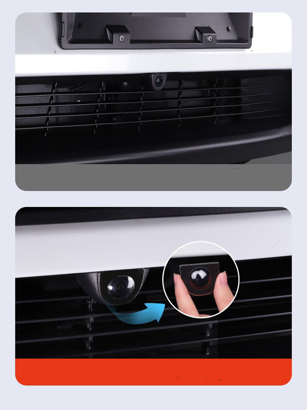 ciiyaa Front & Rear Camera Protector for Tesla Y Juniper 25+/ YL(25-26)