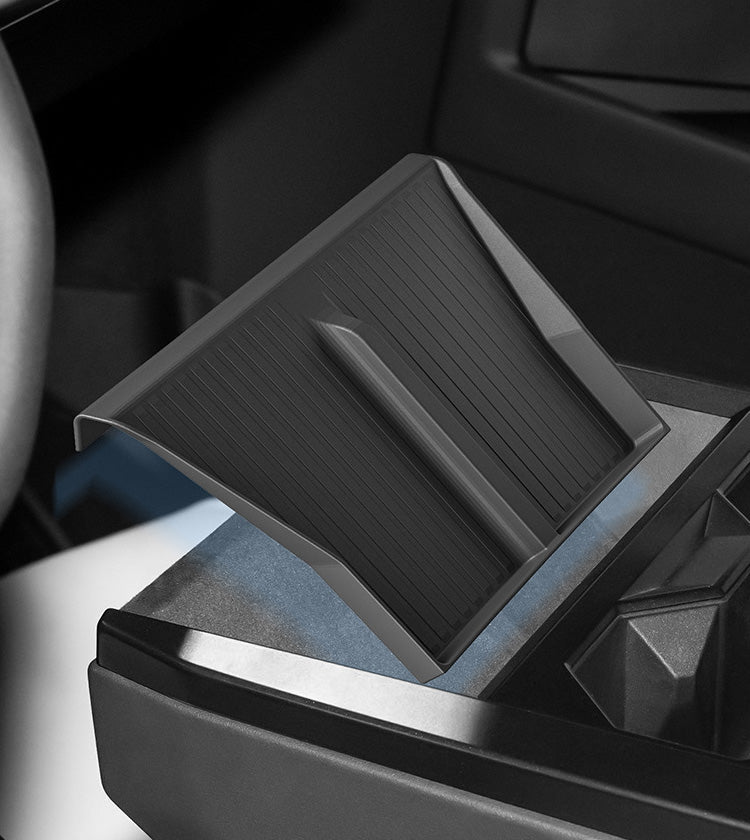 ciiyaa Soft Center Console Wireless Charging Mat for Cybertruck
