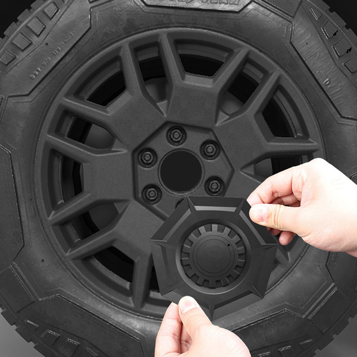 ciiyaa Center Hub Caps Cyber Wheels for Cybertruck