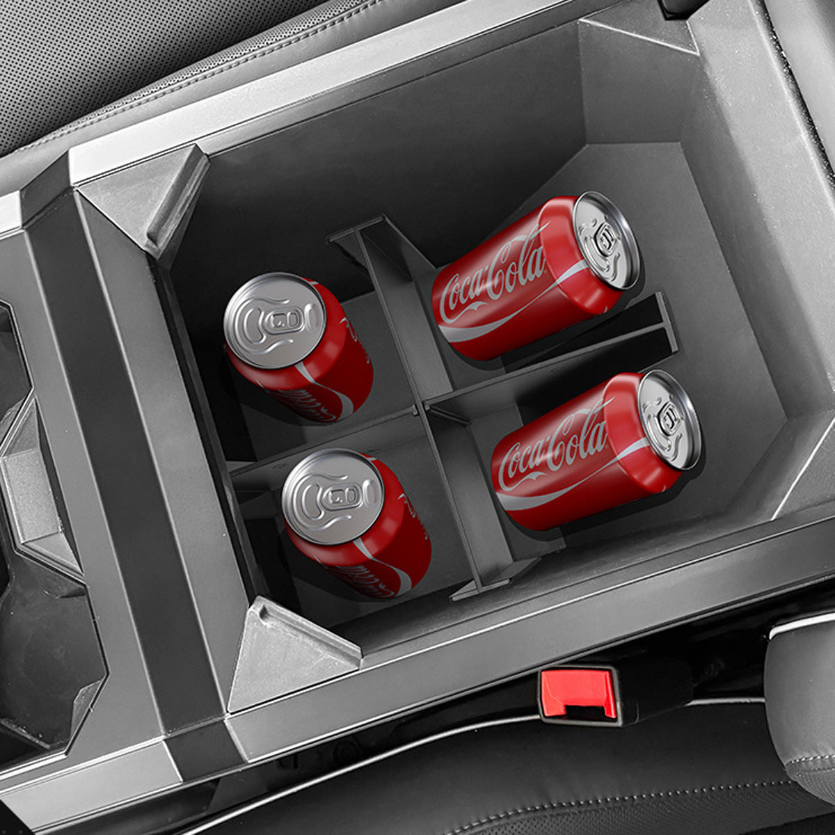 ciiyaa Armrest Storage Box Divider for Cybertruck