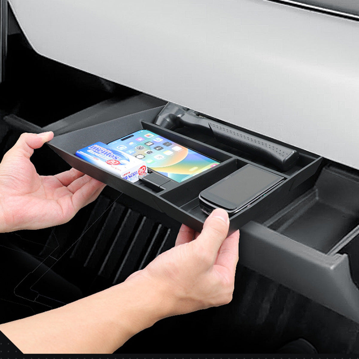ciiyaa Glove Box Organizer for Cybertruck