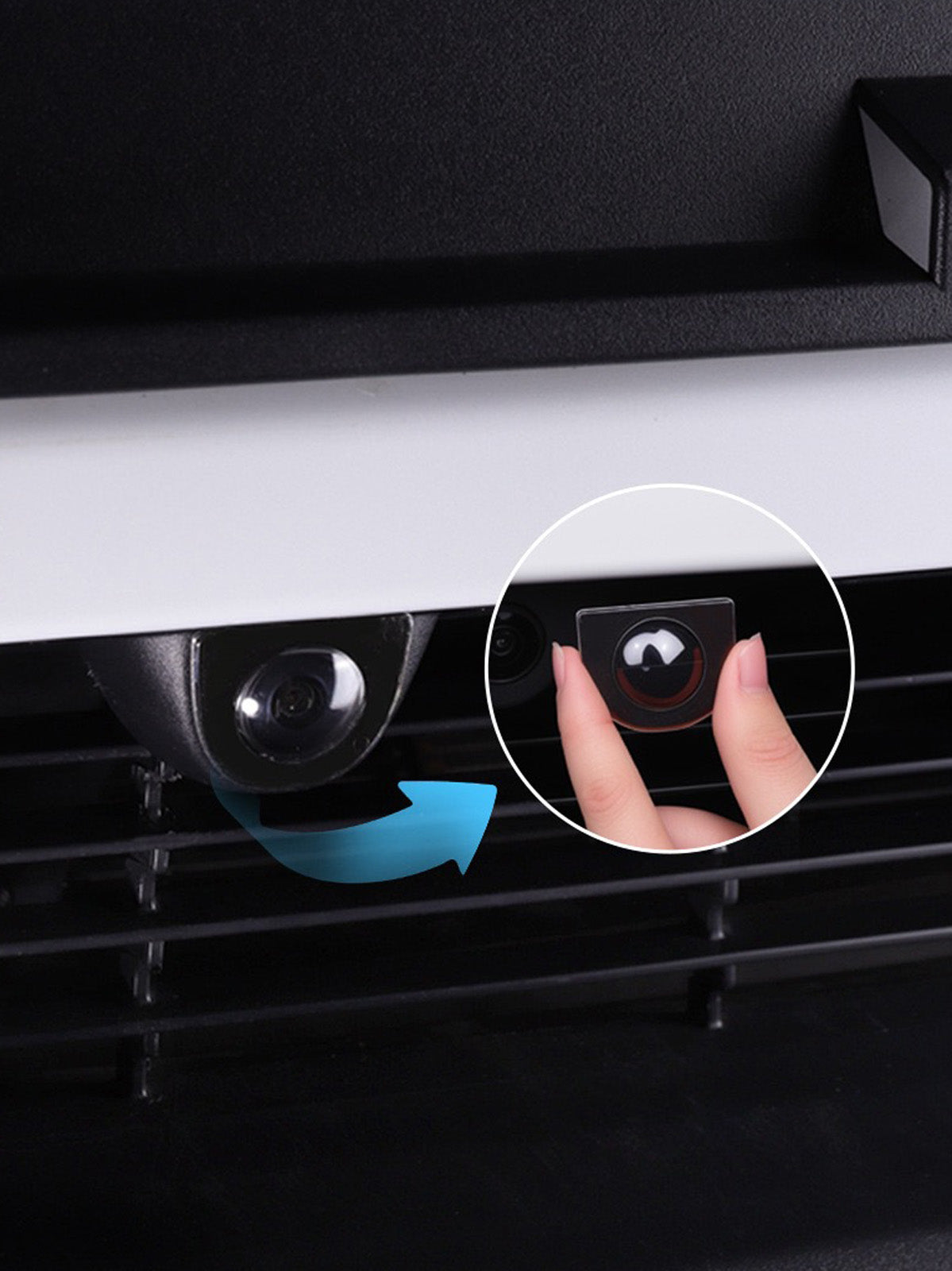 ciiyaa Front & Rear Camera Protector for Tesla Y Juniper 25+/ YL(25-26)