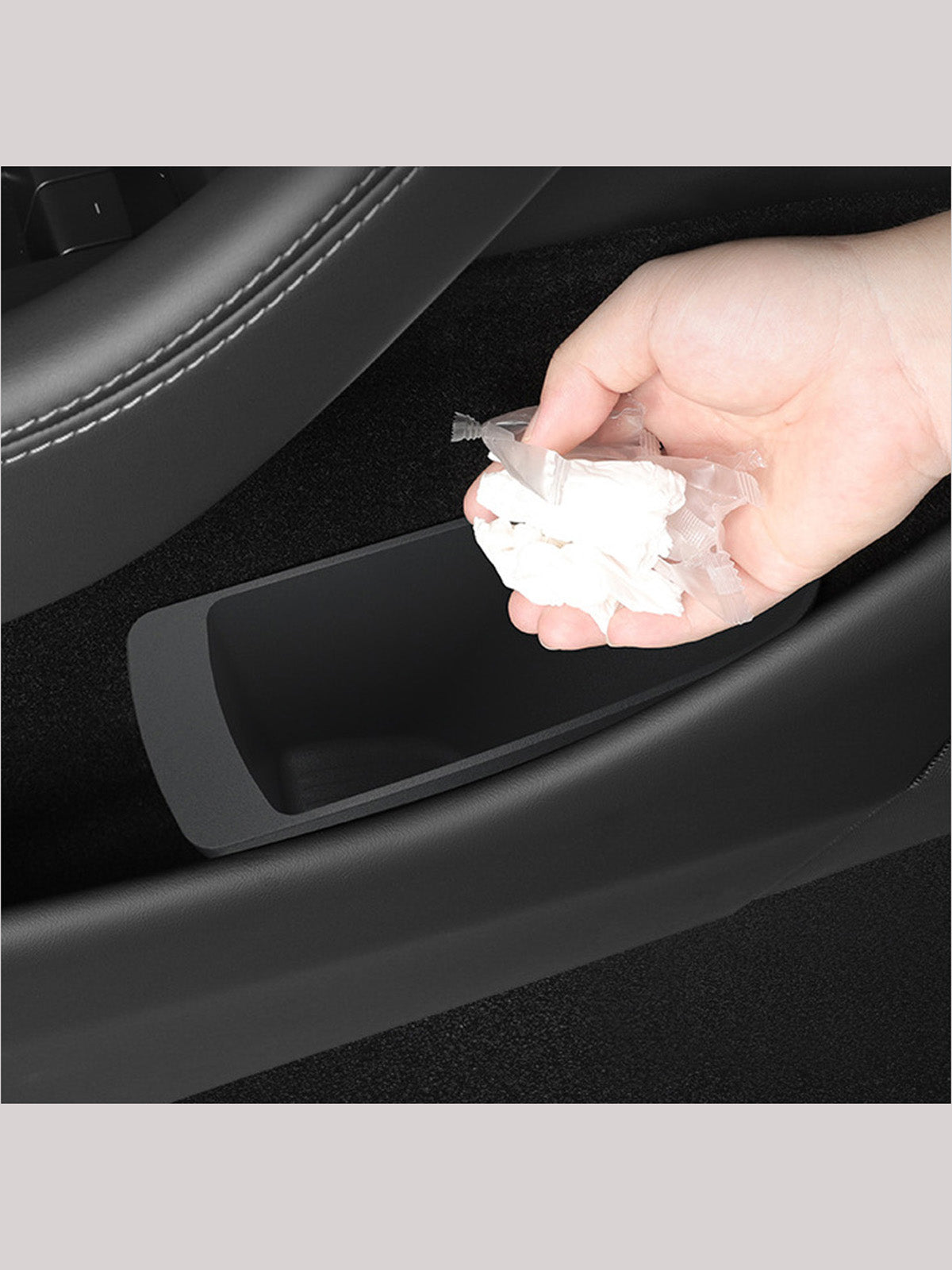 ciiyaa Door Trash Can for Tesla Model 3 Highland 24+ / Y Juniper 25+ / YL(25-26)