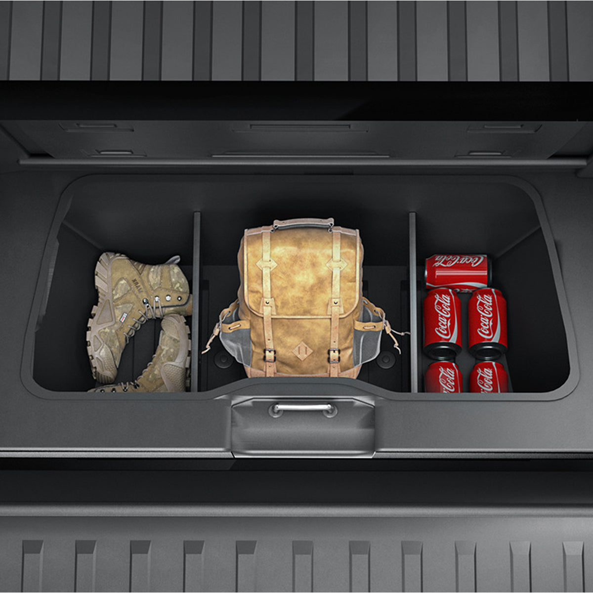 ciiyaa Truck Under Storage Box Divider for Cybertruck