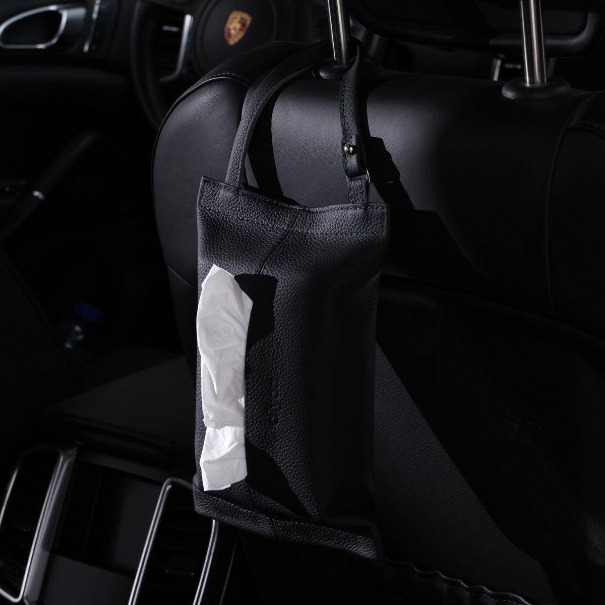 ciiyaa Lychee Cowhide Tissue Holder - Type C