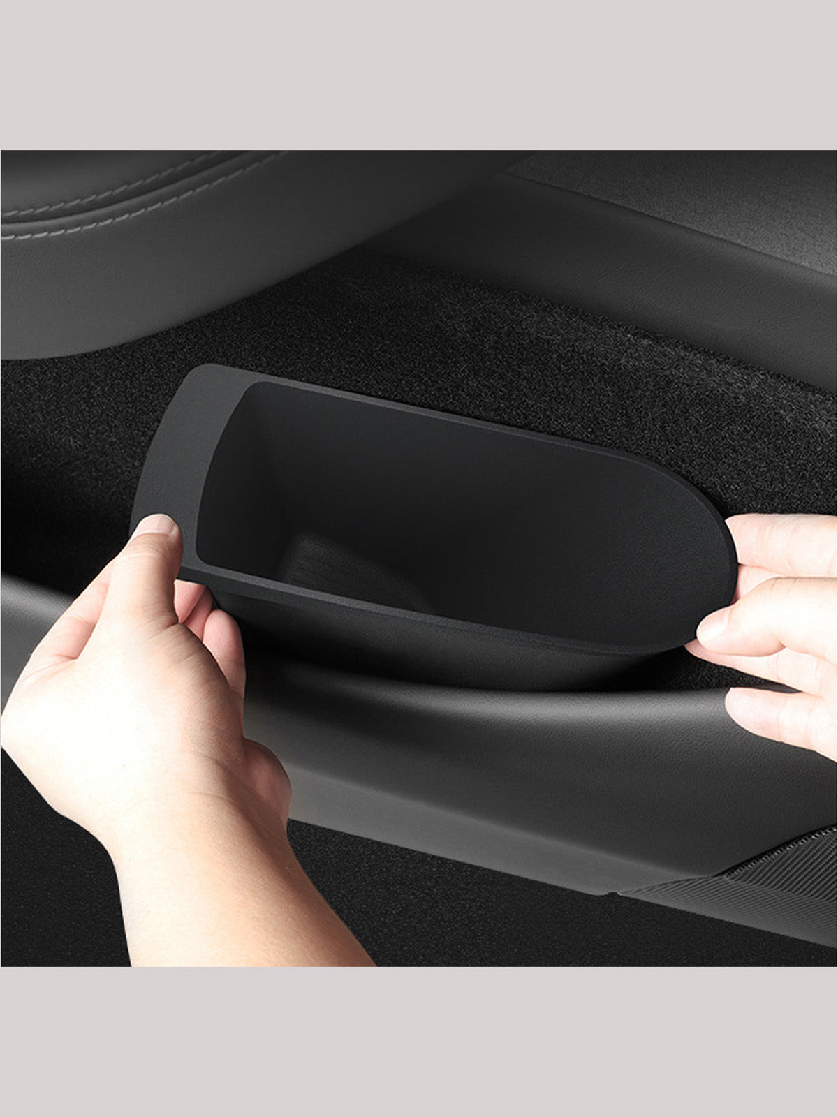 ciiyaa Door Trash Can for Tesla Model 3 Highland 24+ / Y Juniper 25+ / YL(25-26)