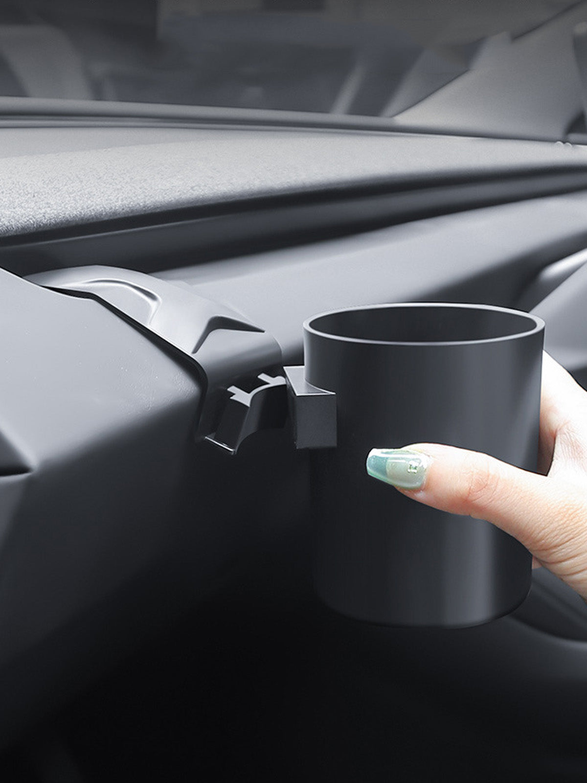 ciiyaa Dashboard Left Cup Holder for Tesla Model 3 Highland 24+ / Y Juniper 25+ / YL(25-26)