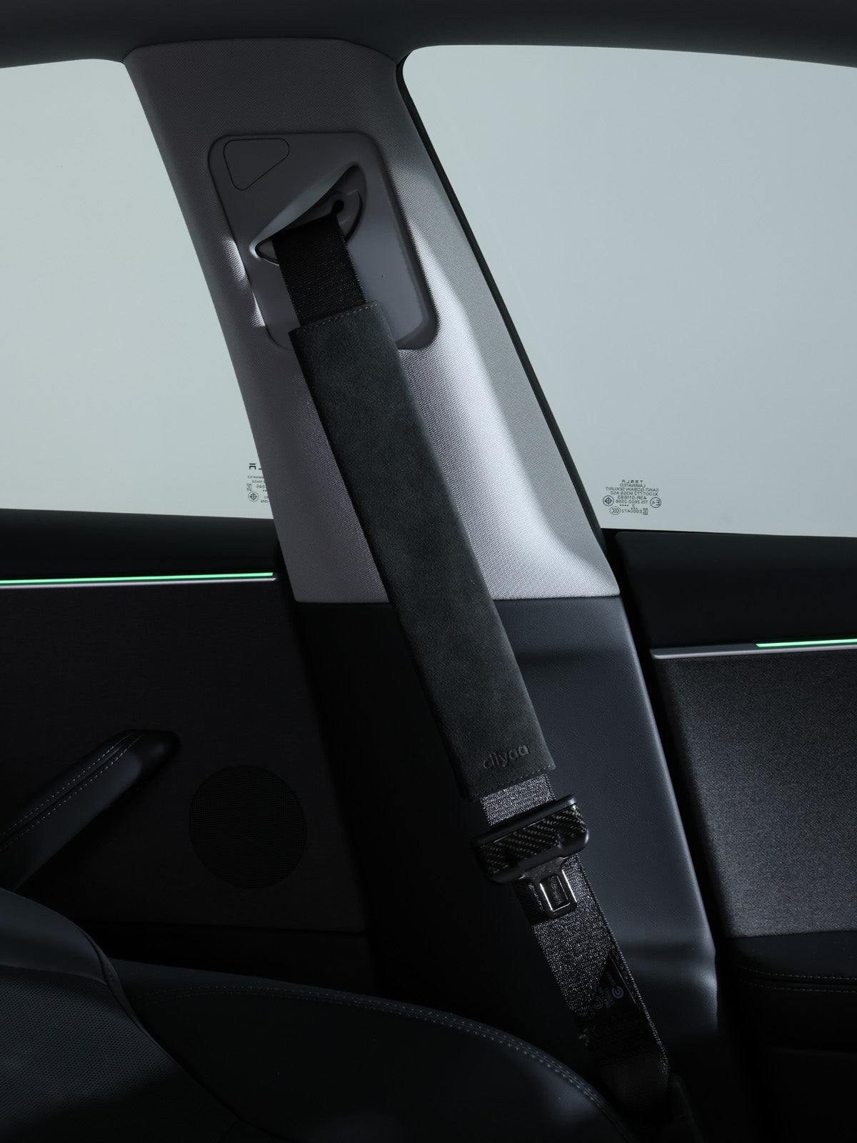 ciiyaa Alcantara Seat Belt Cover