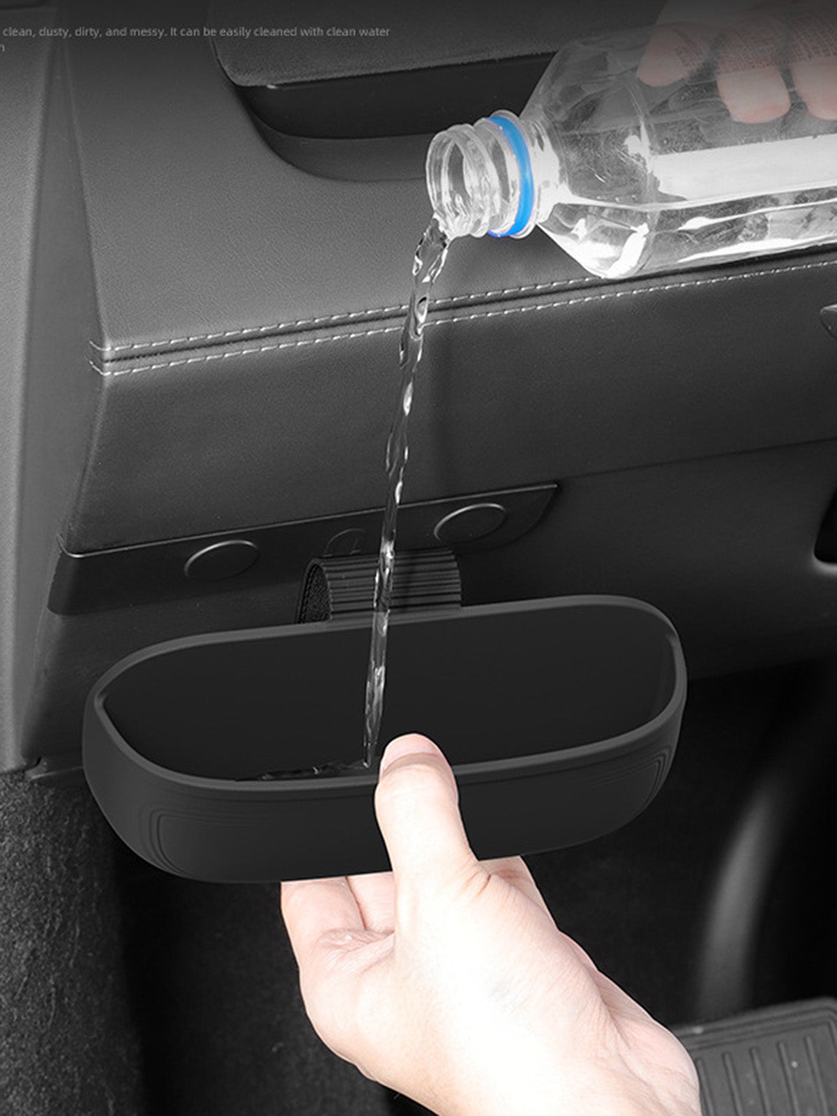 ciiyaa Driver Side Glasses Holder for Tesla Model 3 Highland 24+ / Y Juniper 25+ / YL(25-26)