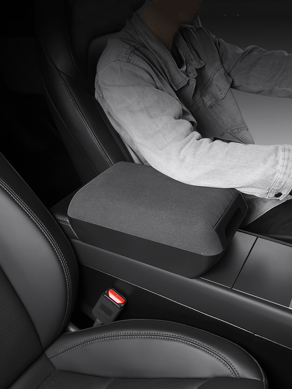 ciiyaa Armrest Riser Storage Box for Tesla Model 3 Highland 24+ / Y Juniper 25+ / YL(25-26)