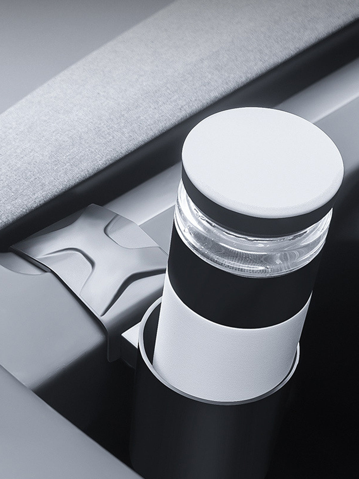 ciiyaa Dashboard Left Cup Holder for Tesla Model 3 Highland 24+ / Y Juniper 25+ / YL(25-26)