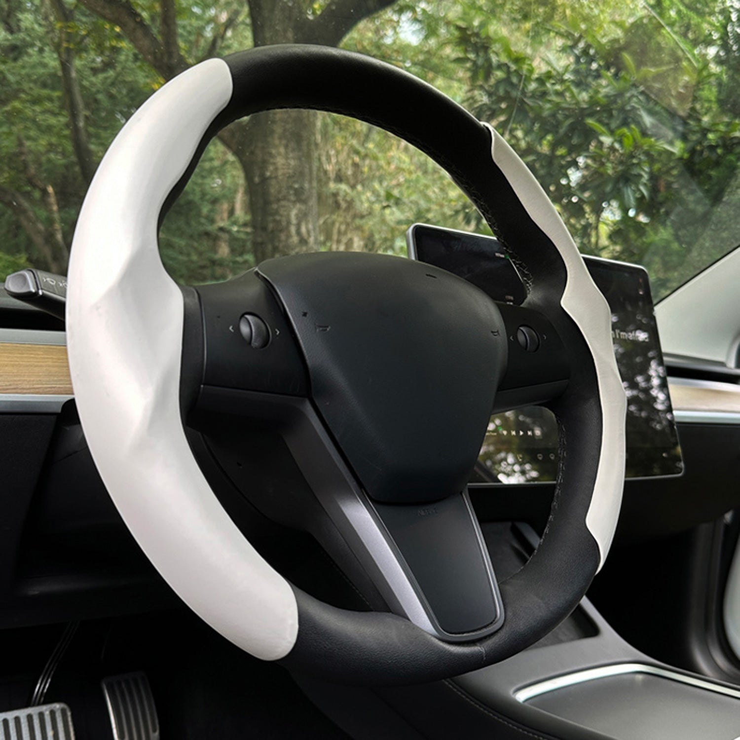 Silicone Steering Wheel Cover for Tesla Model 3 Highland 2025 2024