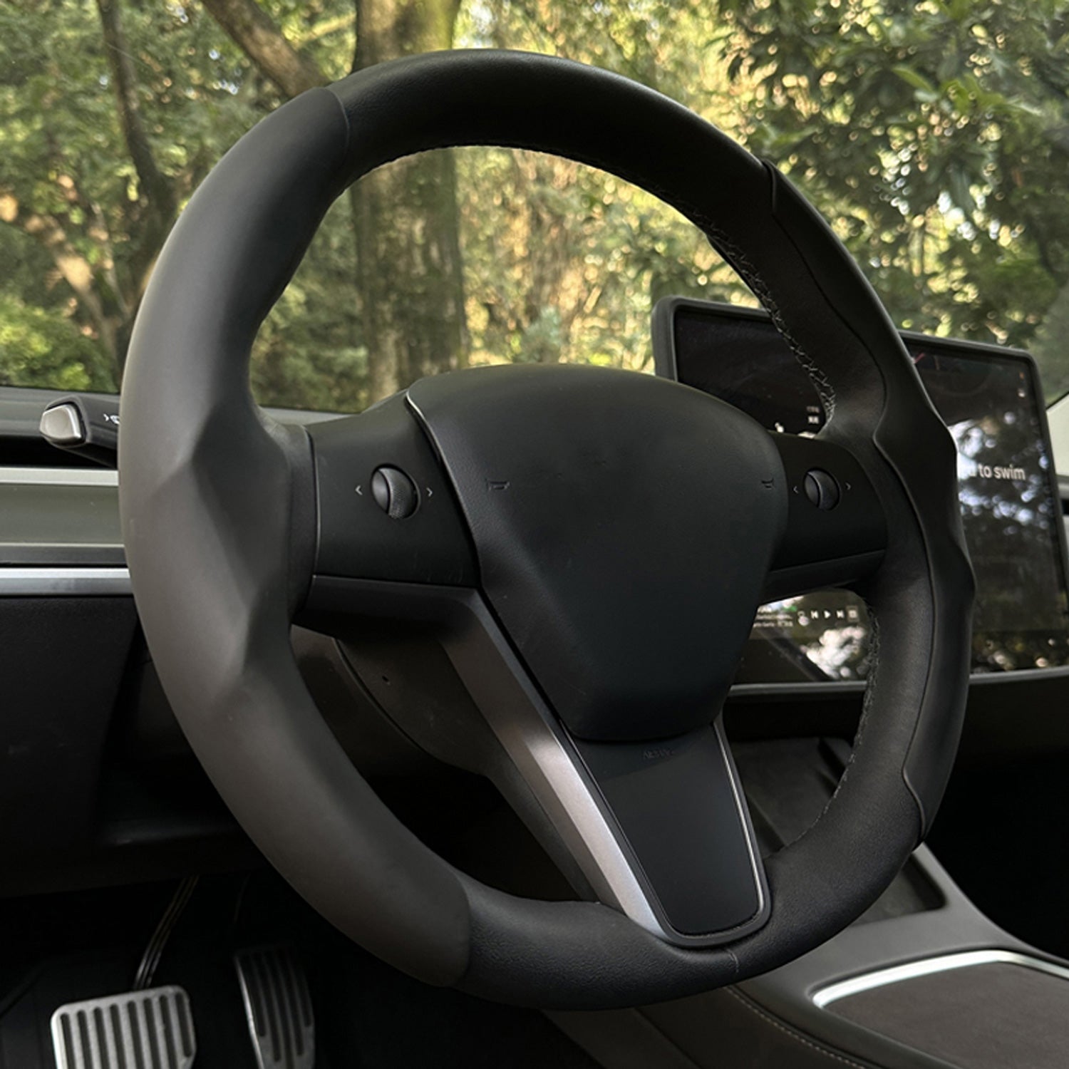 Silicone Steering Wheel Cover for Tesla Model 3 Highland 2025 2024