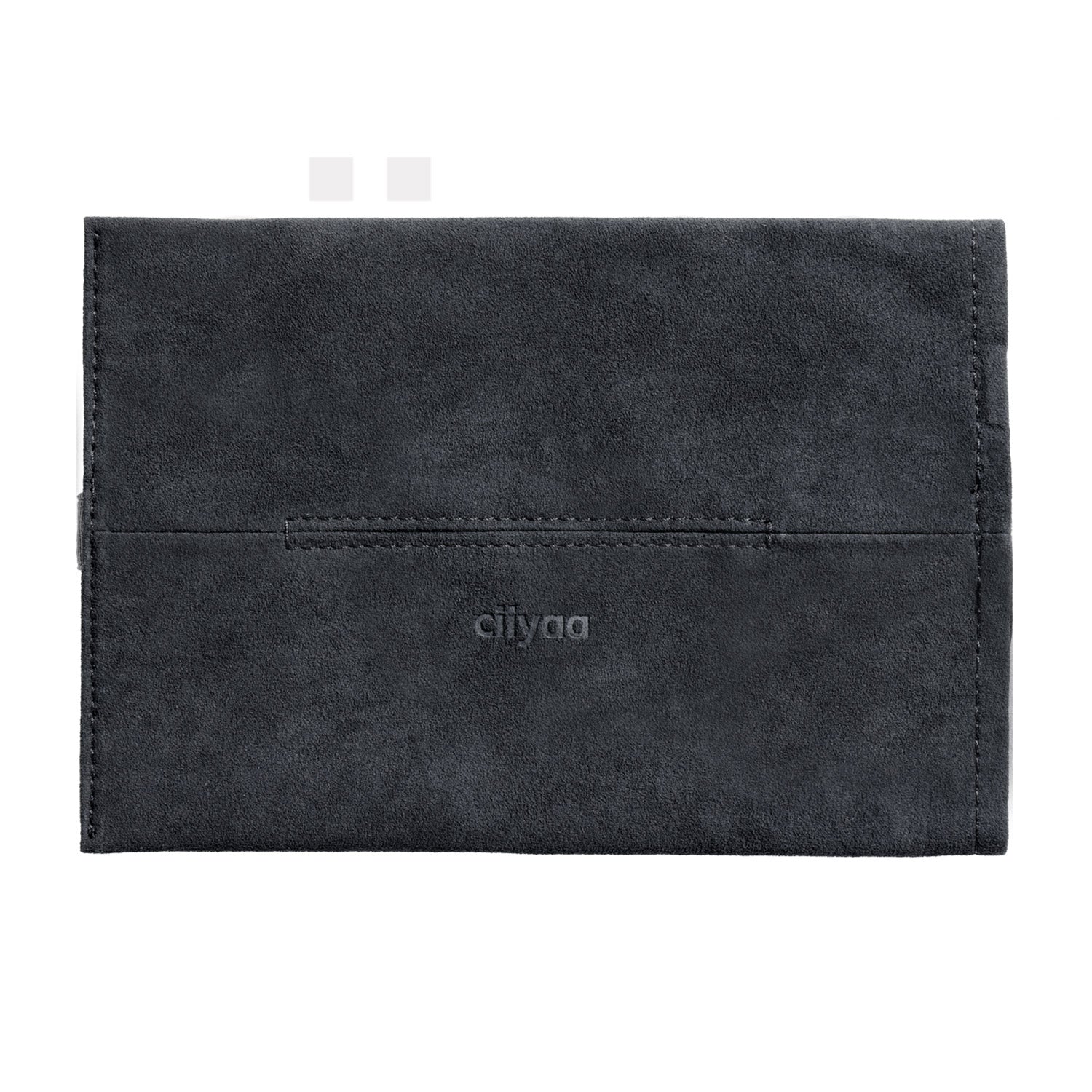 ciiyaa Alcantara Flat Tissue Holder