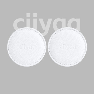 ciiyaa Lychee Cowhide Cup Mats