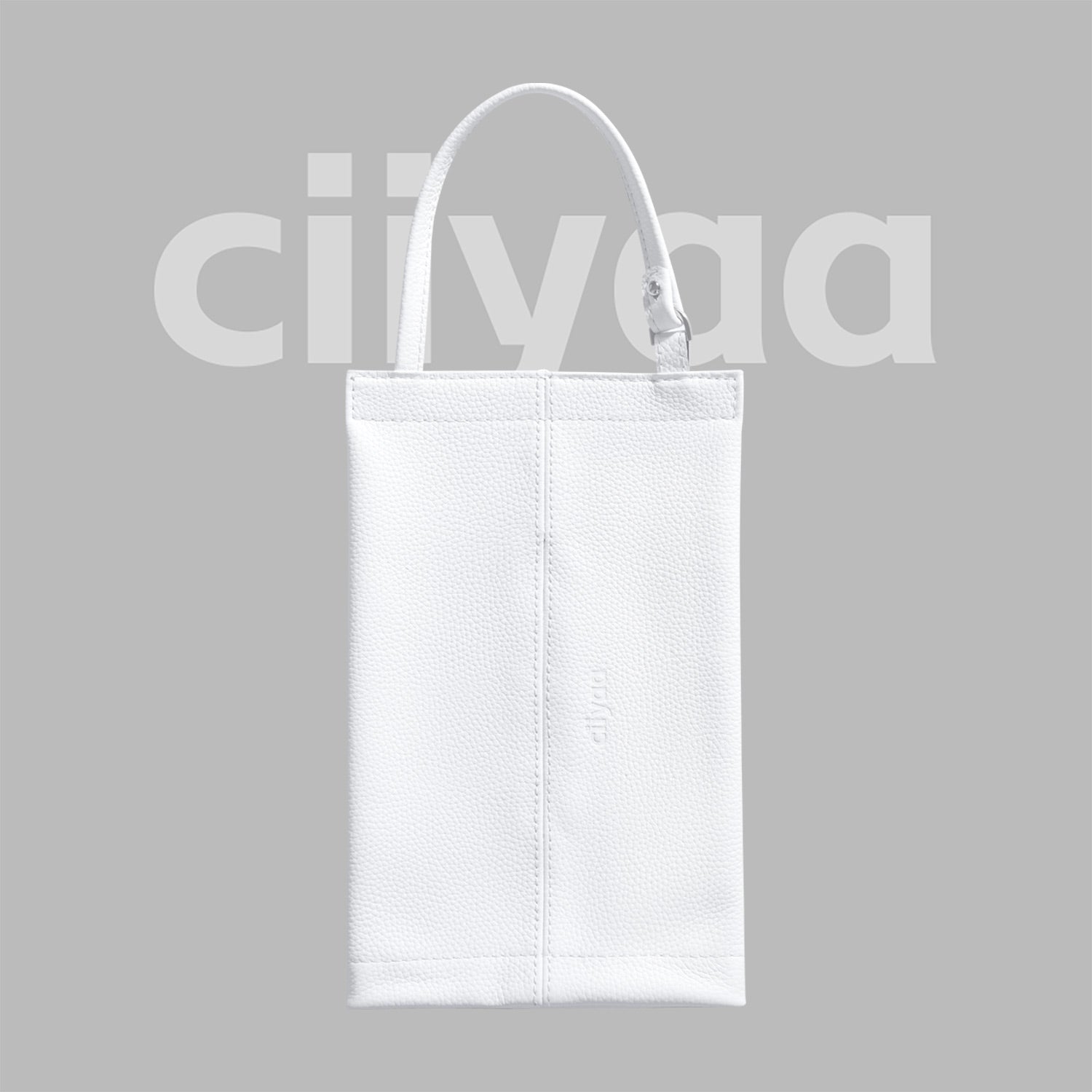 ciiyaa Lychee Cowhide Tissue Holder - Type C