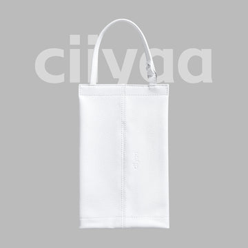 ciiyaa Lychee Cowhide Tissue Holder - Type C
