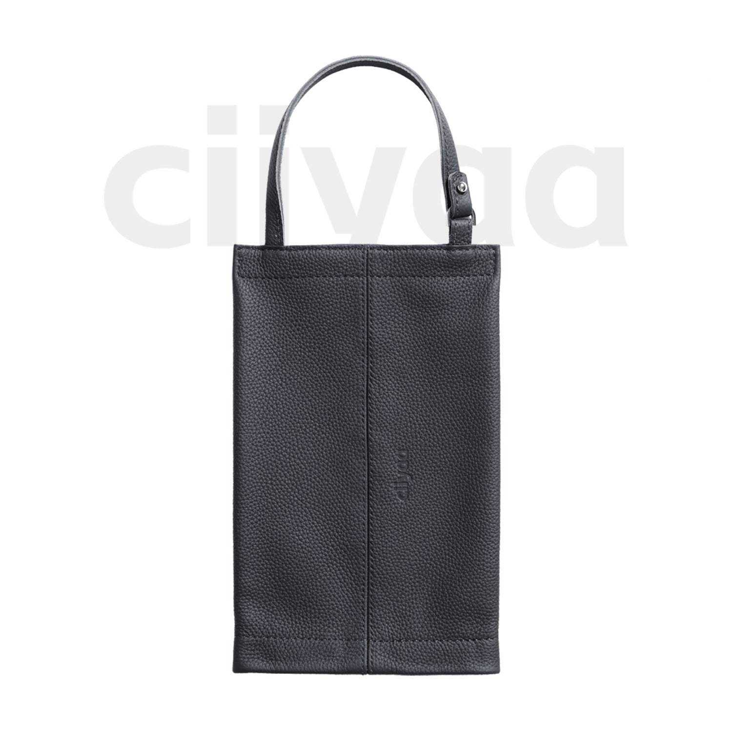 ciiyaa Lychee Cowhide Tissue Holder - Type C