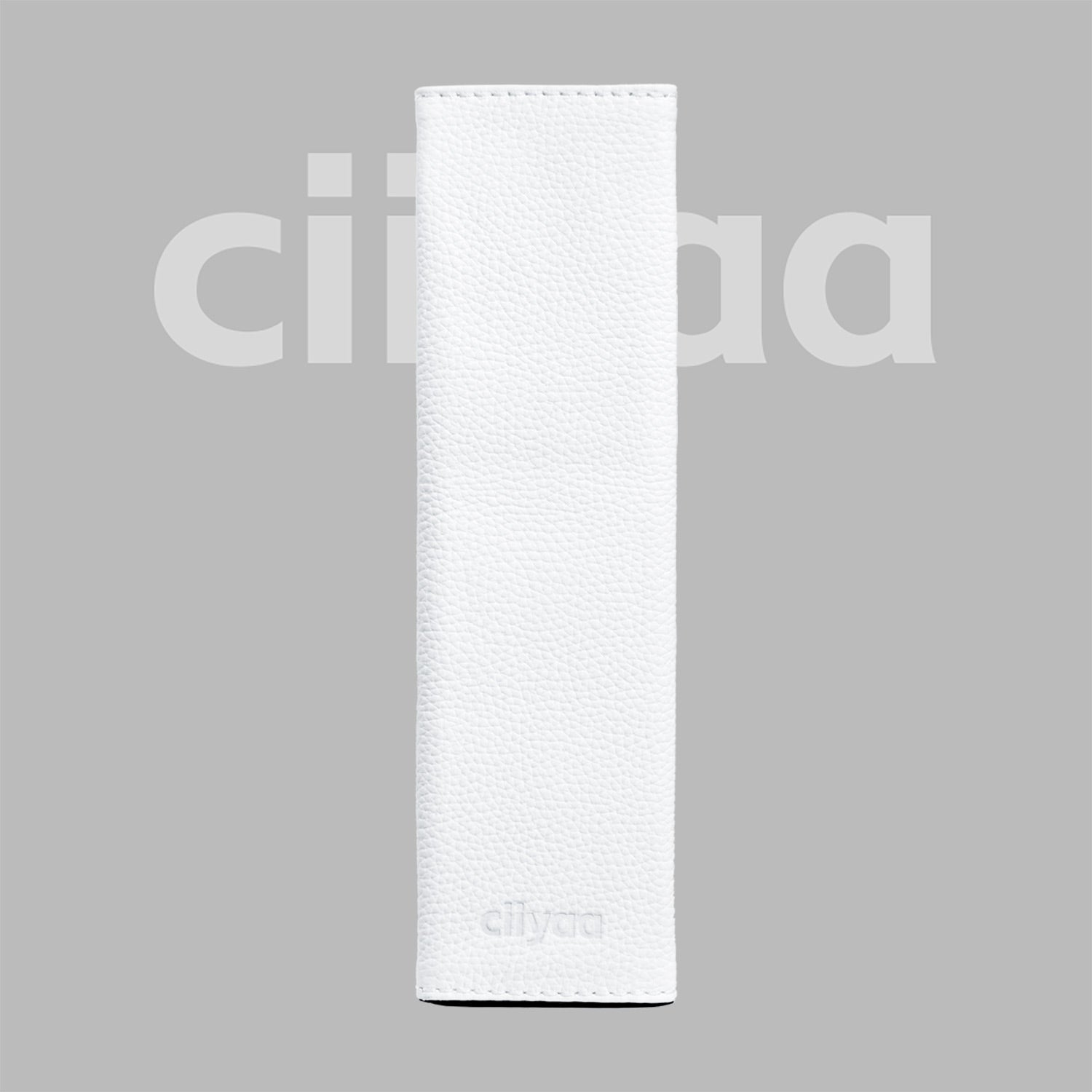 ciiyaa Lychee Cowhide Seat Belt Cover