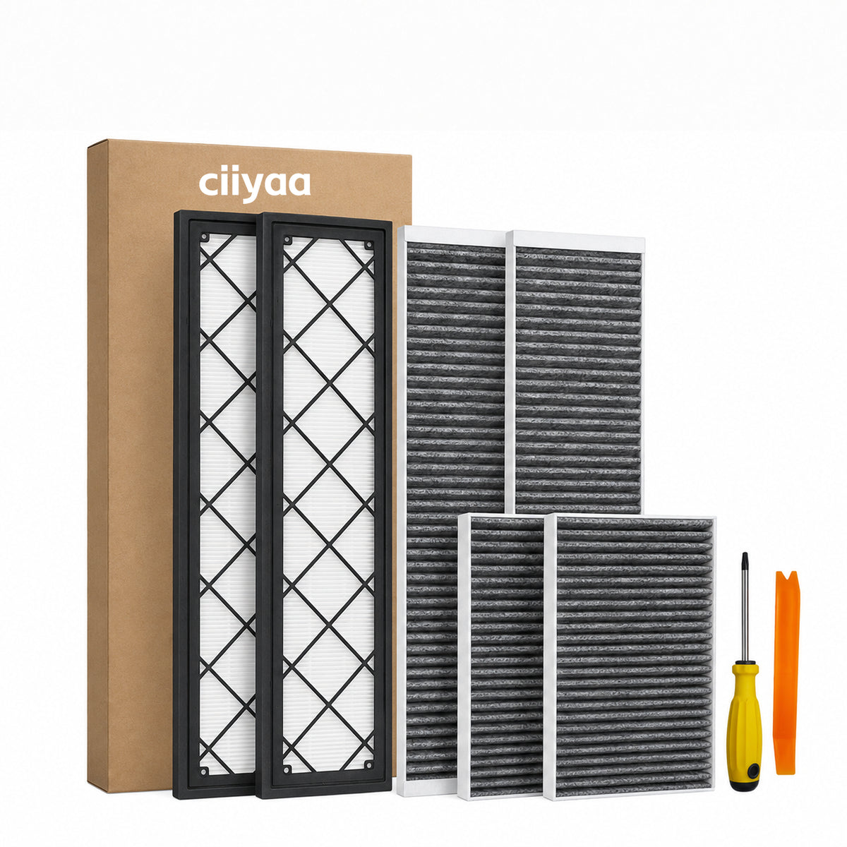 Complete HEPA Cabin Air Filter Set for Tesla - AZT01.jpg
