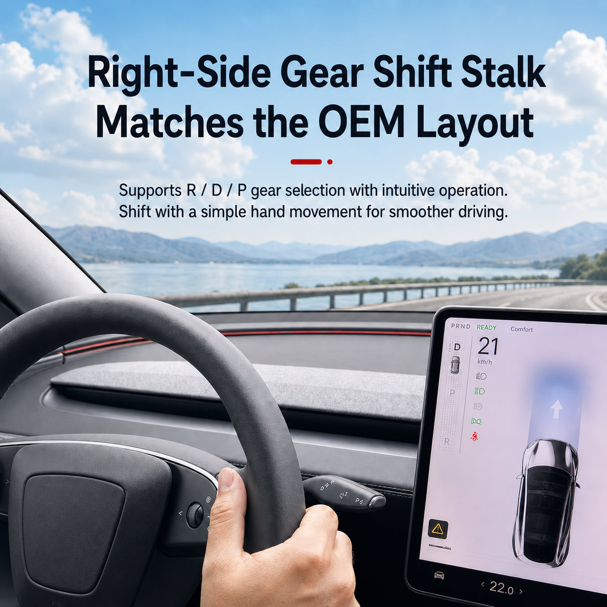 Touchscreen Gear Shift Controller for Tesla - AZT03.jpg