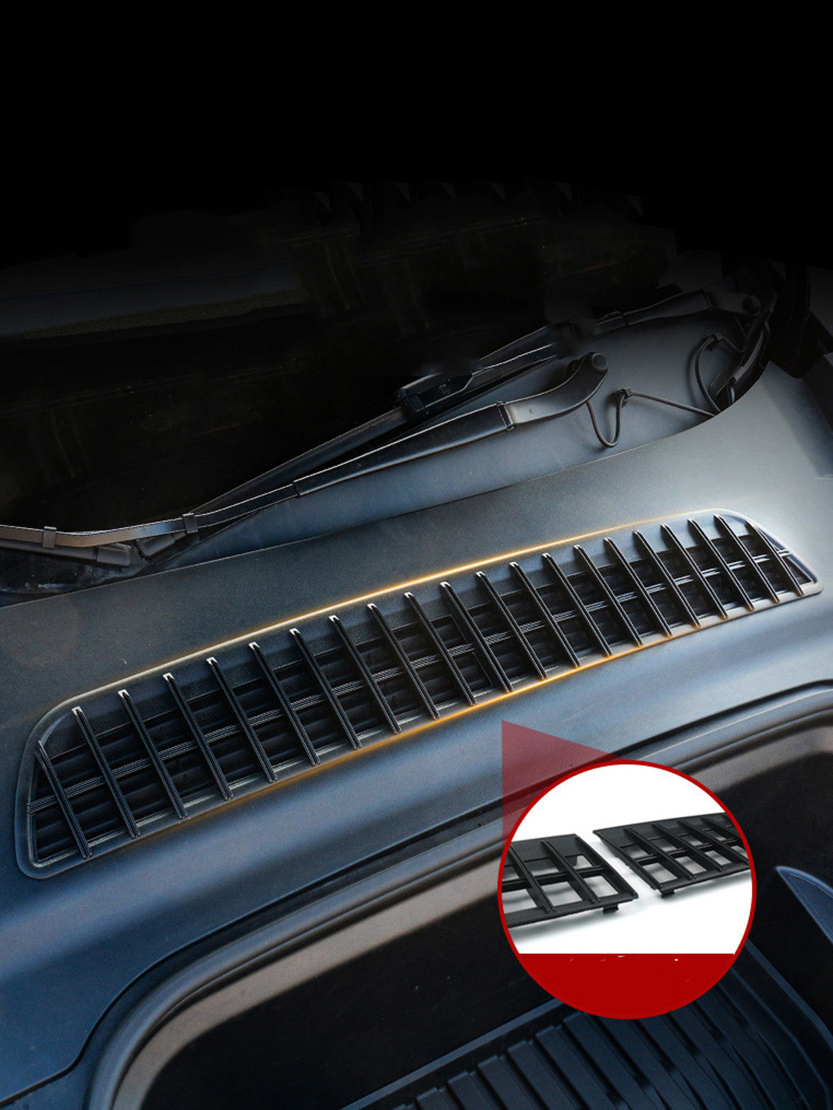 Air Intake Cover for Tesla Model 3 Highland 24+ / Y Juniper 25+