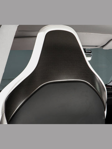 ciiyaa Carbon Fiber SeatBack Upper Cover for Tesla Model 3 Highland (24-26 Performance Only)