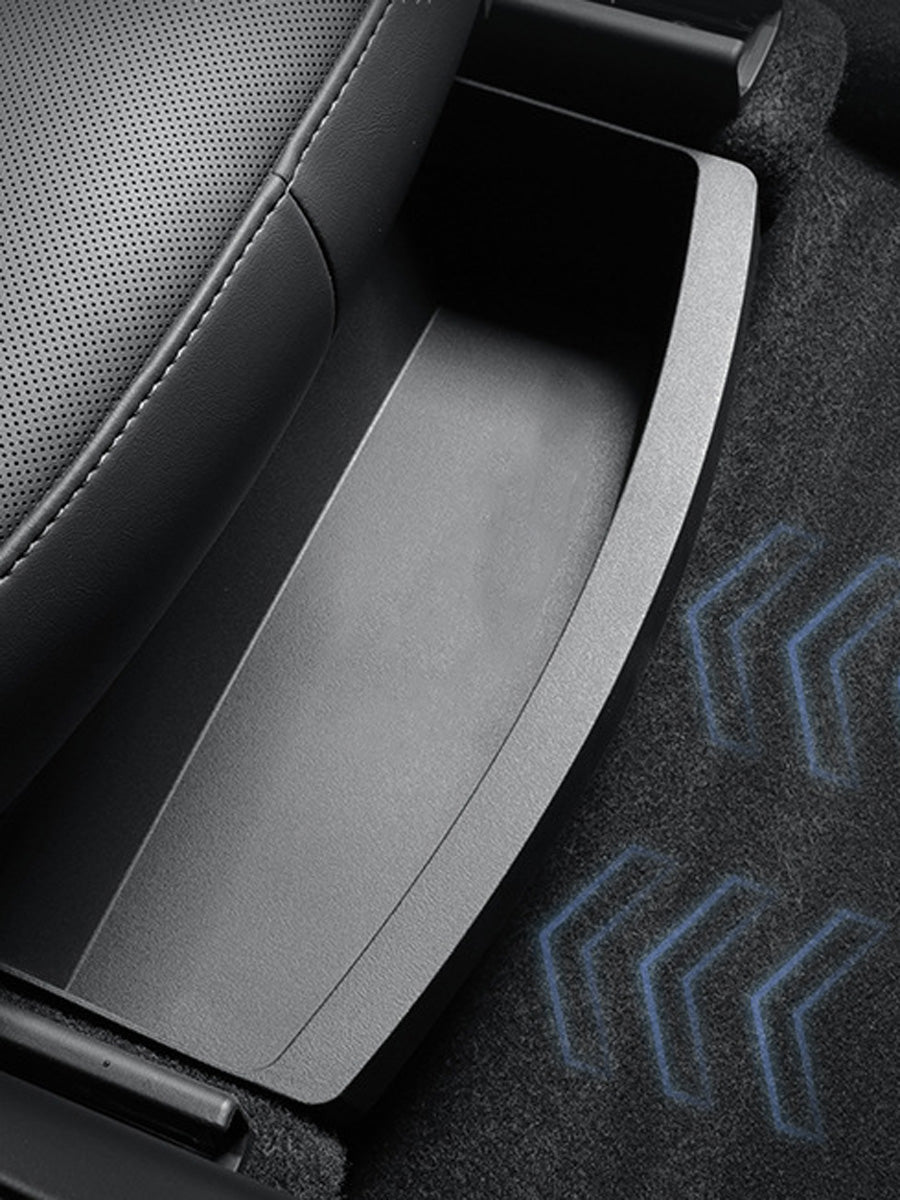 Front Under Seat Storage Box for Tesla Model Y Juniper 25+