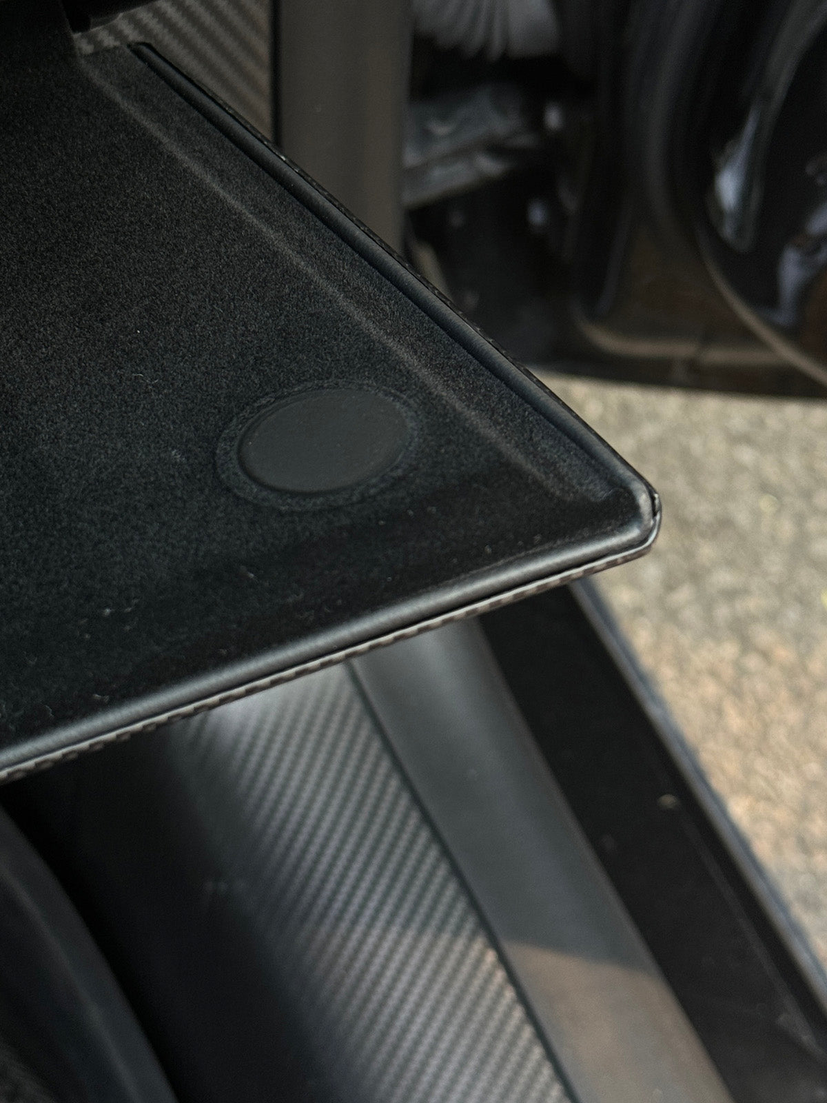 ciiyaa Carbon Fiber Glove Box Cover for Tesla Model 3 Highland 24+