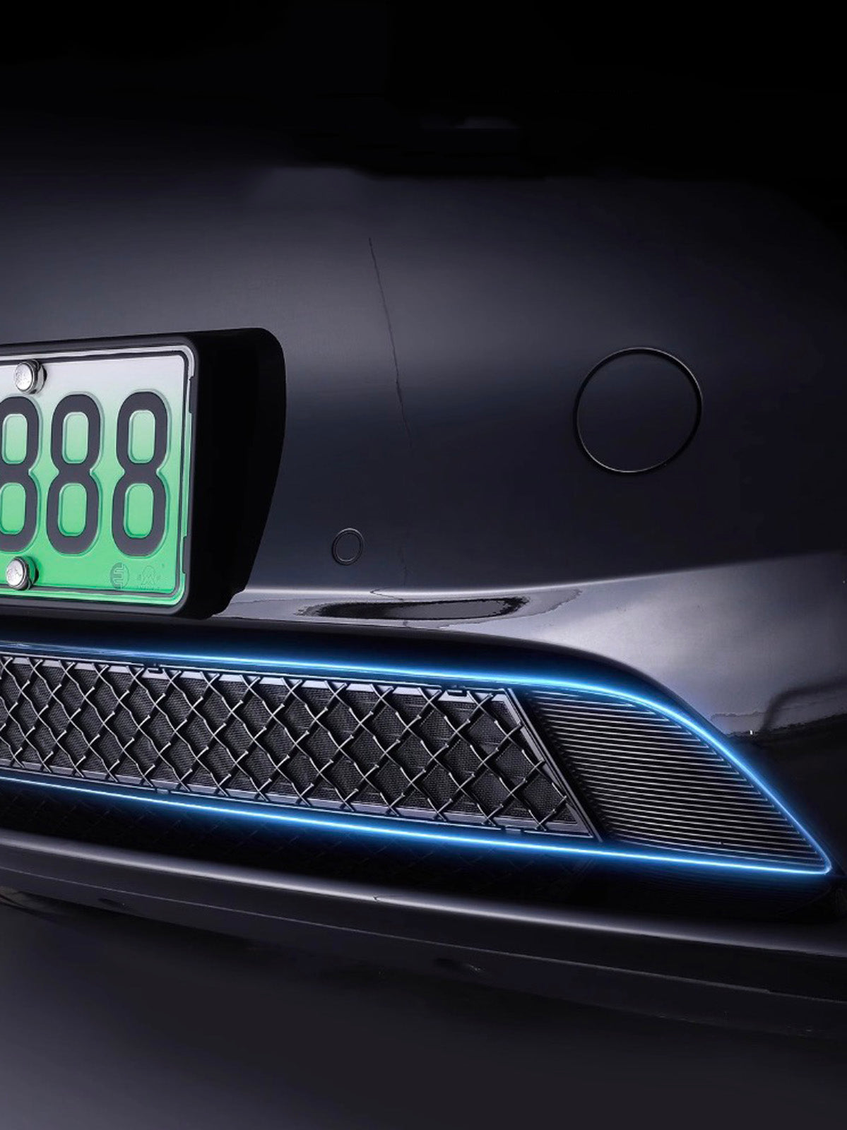 Front Grille Mesh for Tesla Model 3(21-26) / Y(20-26)