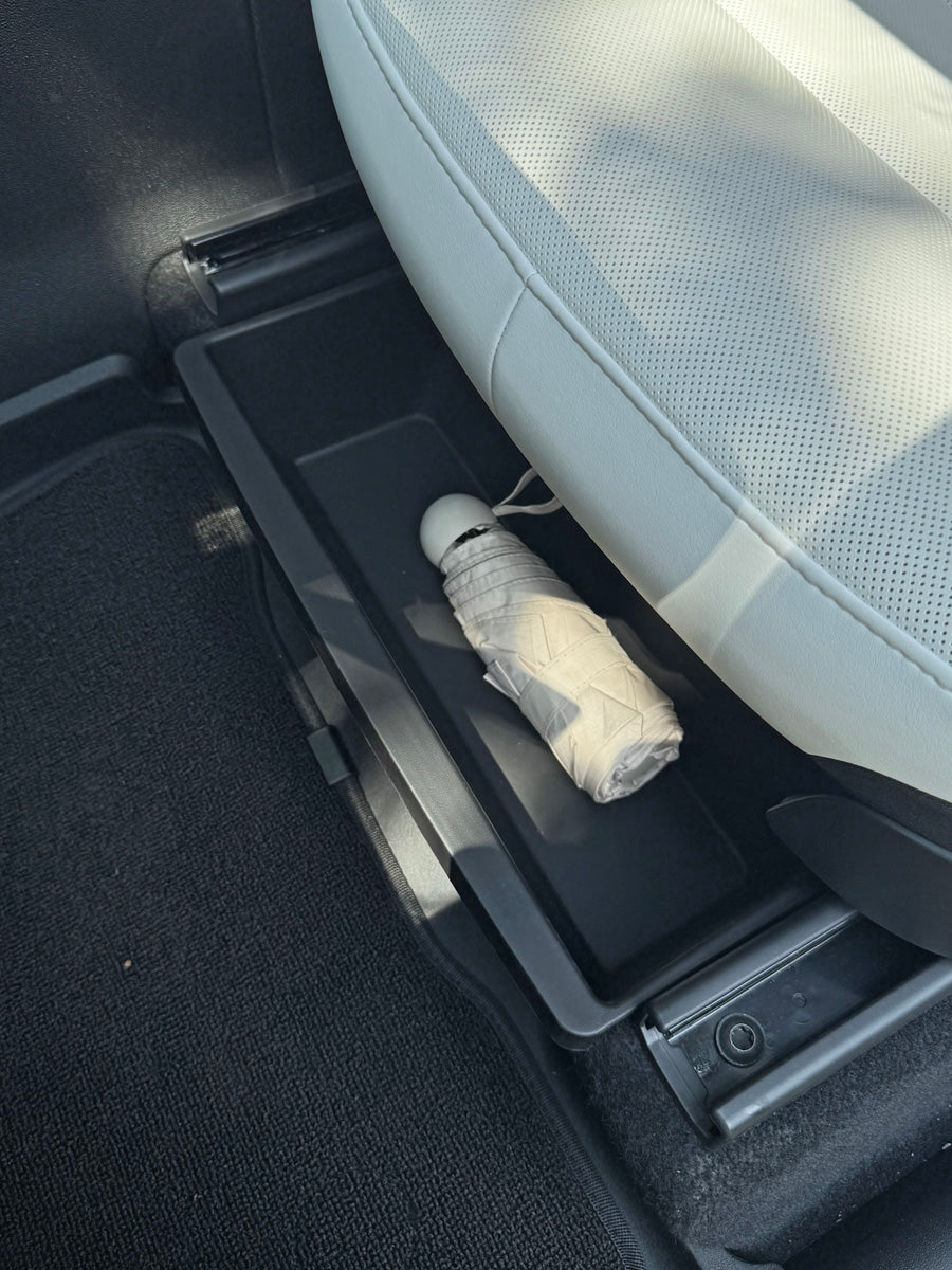 Front Under Seat Storage Box for Tesla Model Y Juniper 25+