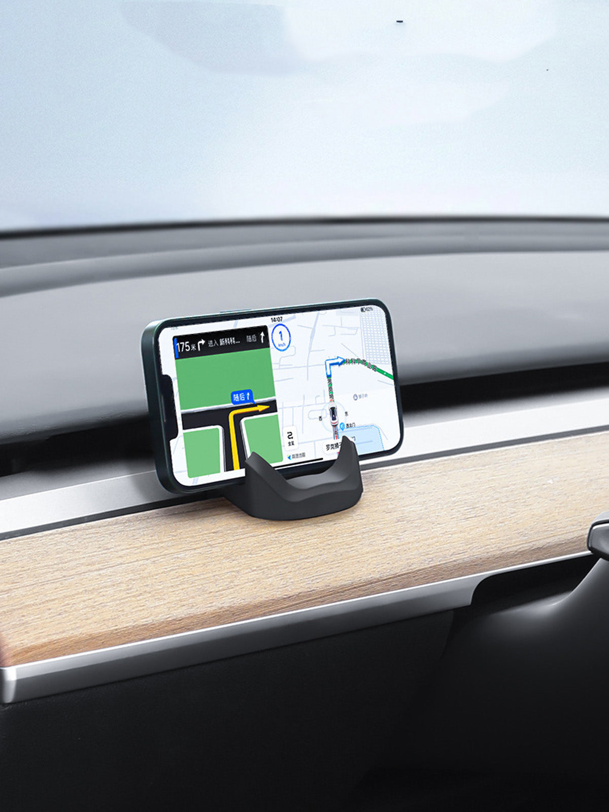 Dashboard Phone Holder for Tesla Model 3 Highland 24+ / Y Juniper 25+