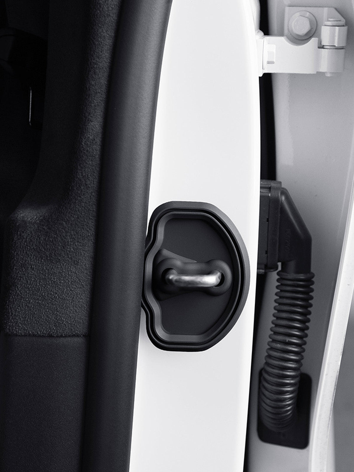 ciiyaa Soft Door Lock Cover for Tesla Model 3/Y/S/X/YL(25-26)
