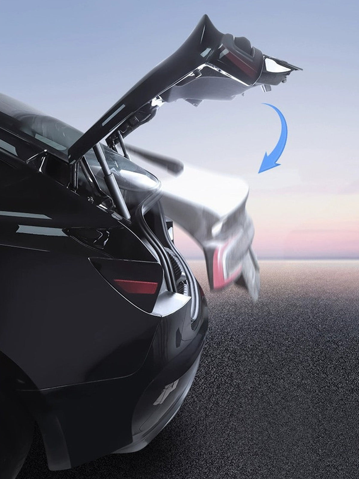 Soft Trunk Sill Cover for Tesla Model 3(21-26) / Y(20-26)