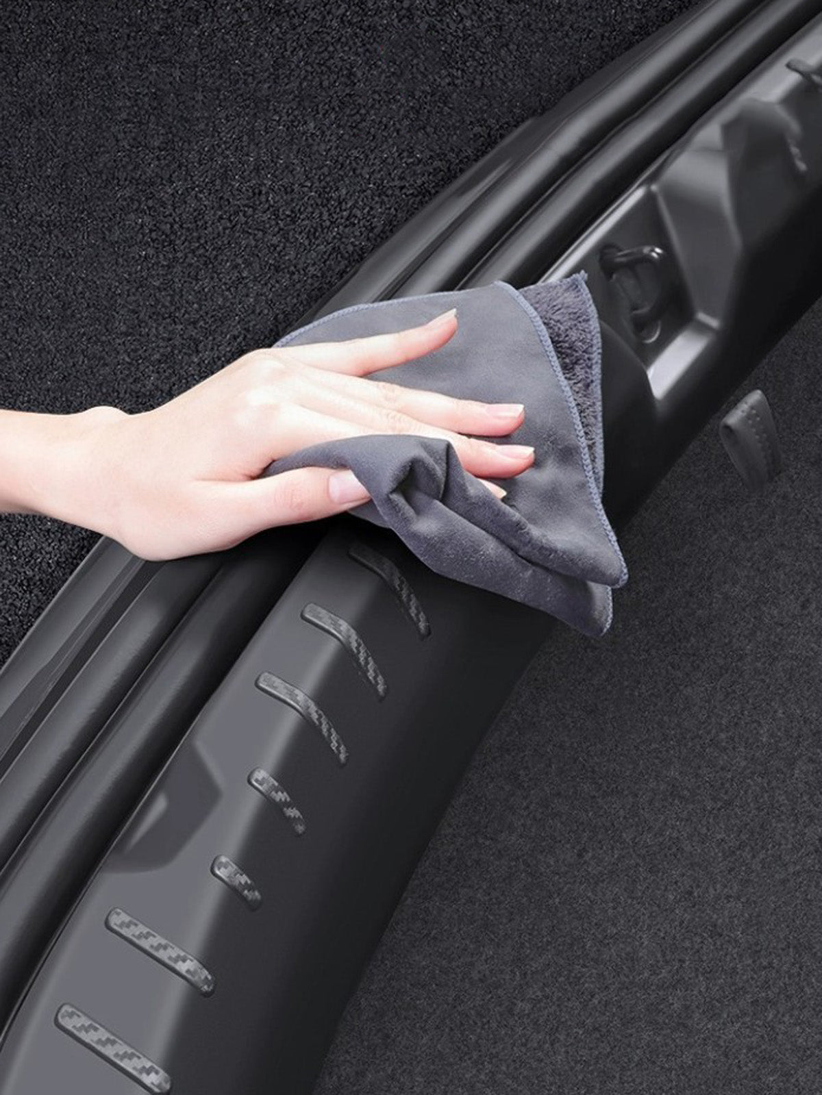 Soft Trunk Sill Cover for Tesla Model 3(21-26) / Y(20-26)