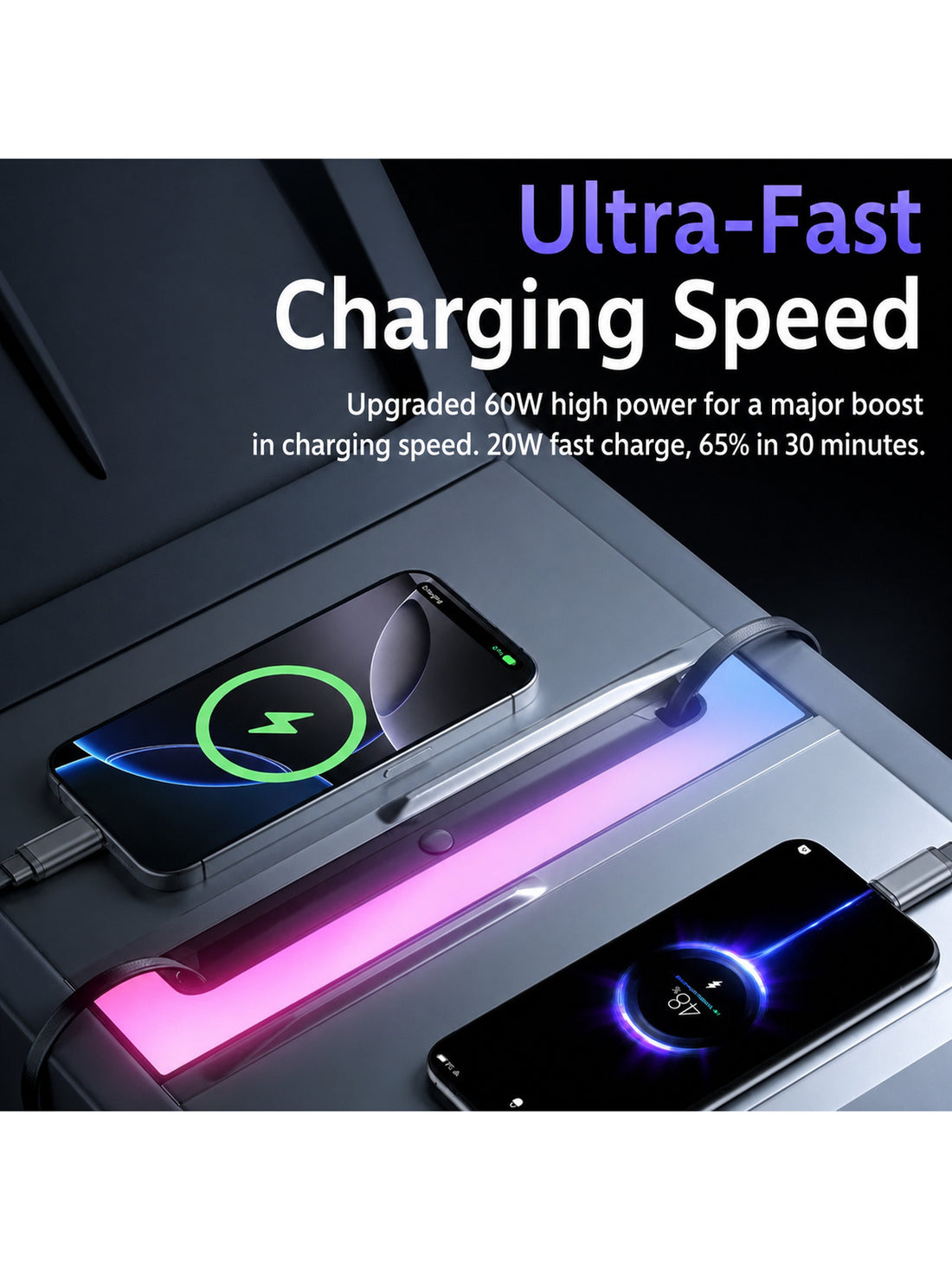 RGB Ambient Light Retractable Center Console Charger for Tesla - CXQ01-1.jpg