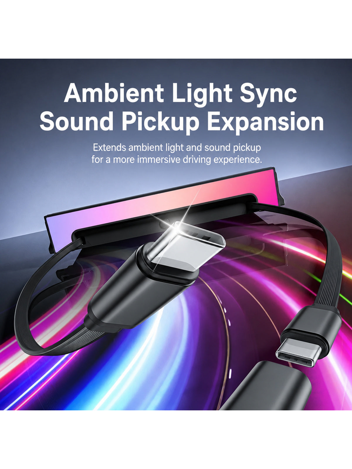 RGB Ambient Light Retractable Center Console Charger for Tesla - CXQ01-4.jpg