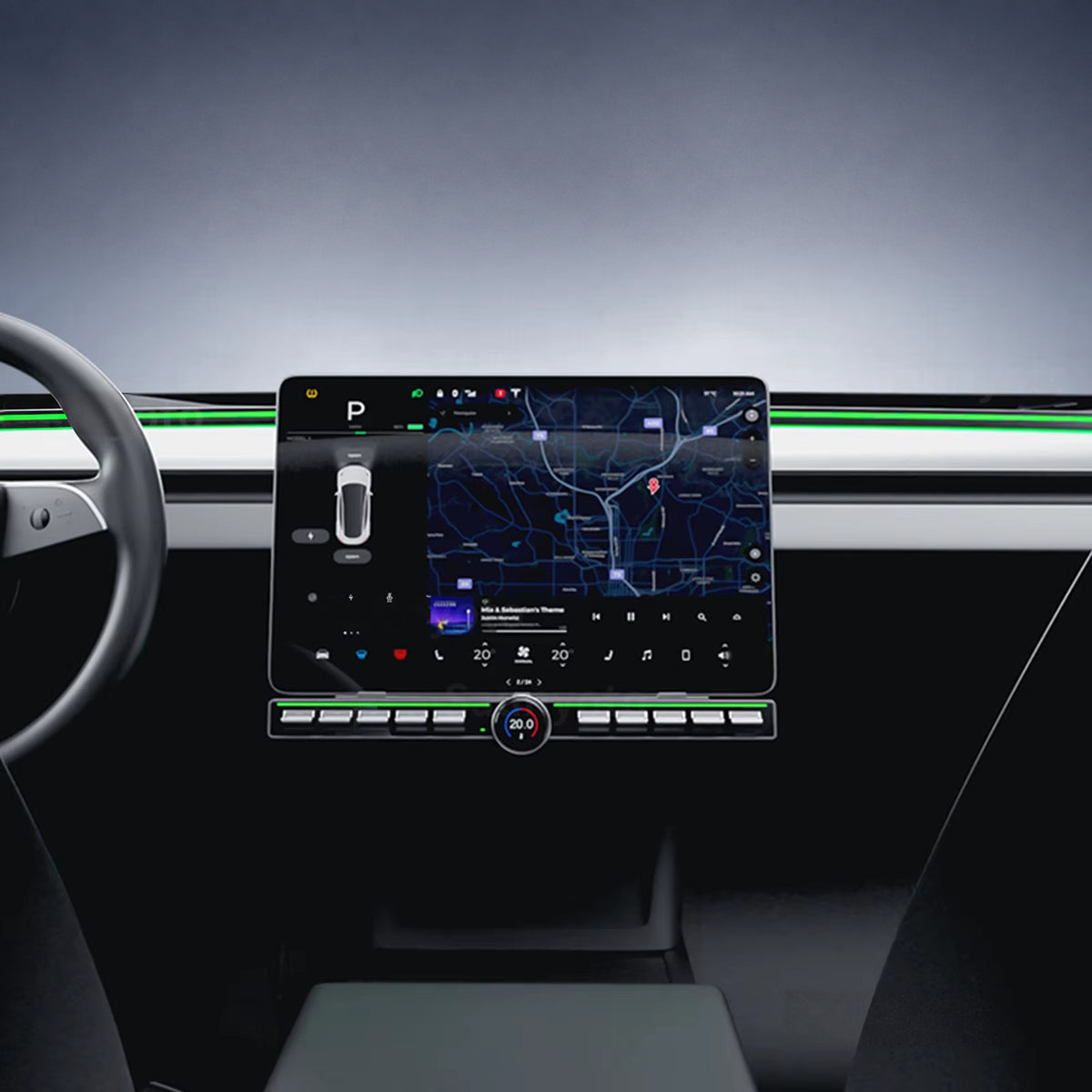 Center Screen Physical Button Controller for Tesla - CXQ01.jpg