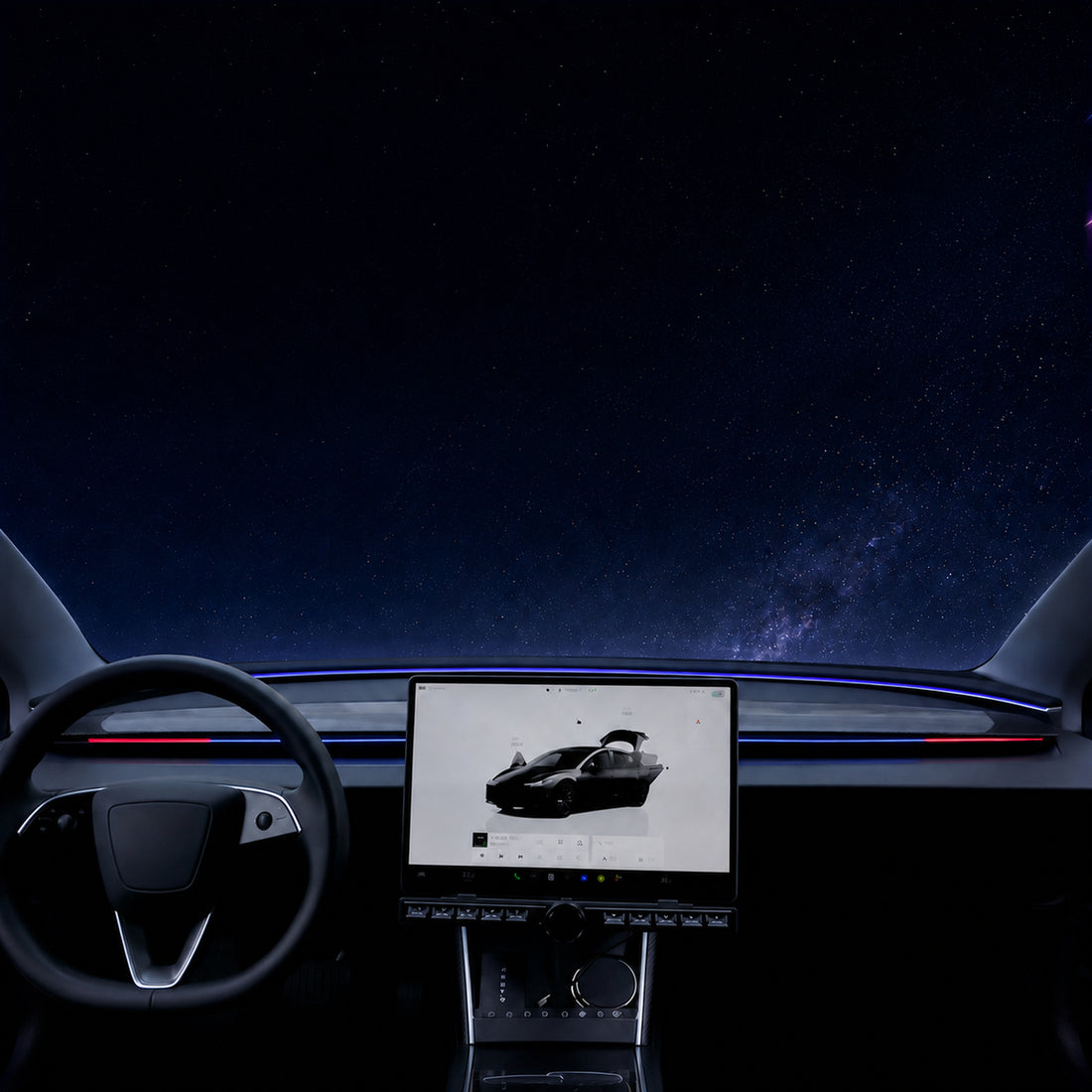 Dashboard Ambient Light with BSD System for Tesla - CXQ01.jpg