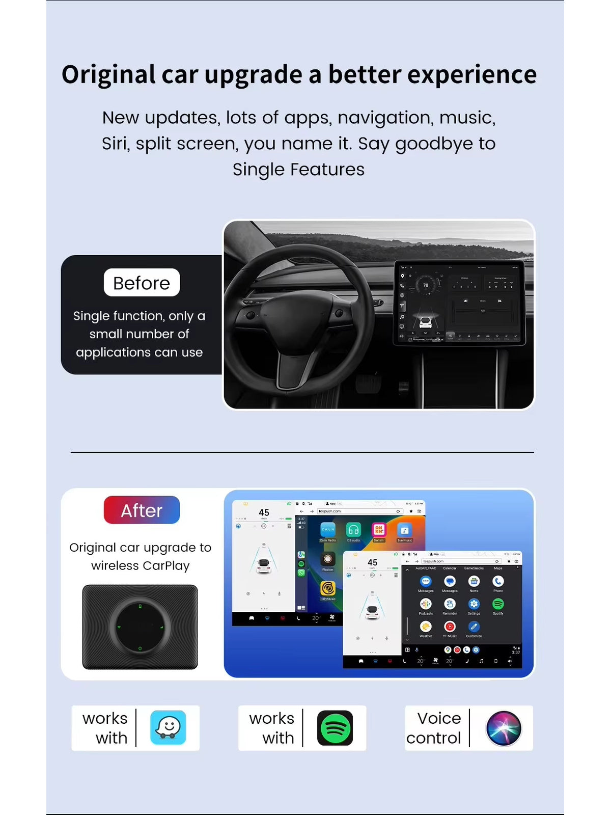 Wireless Apple CarPlay Adapter for Tesla - CXQ03.jpg
