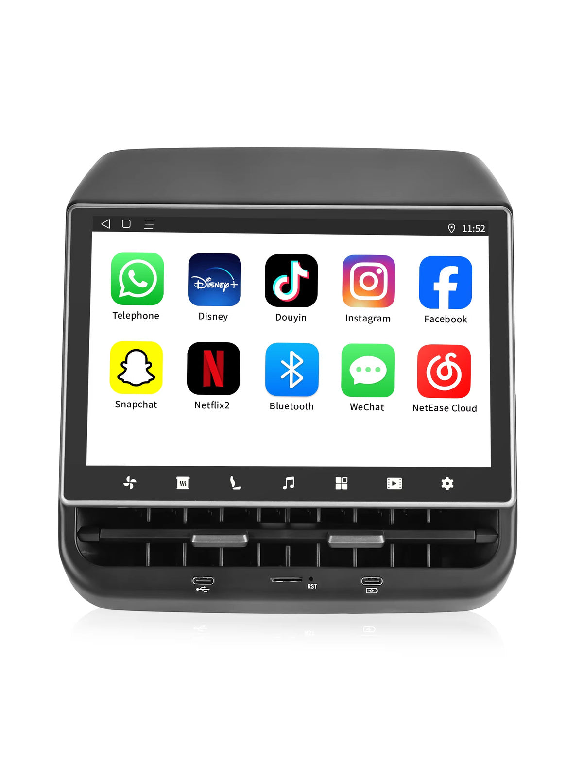 8.66-Inch Android Rear Entertainment Screen for Tesla - CXQ03.jpg