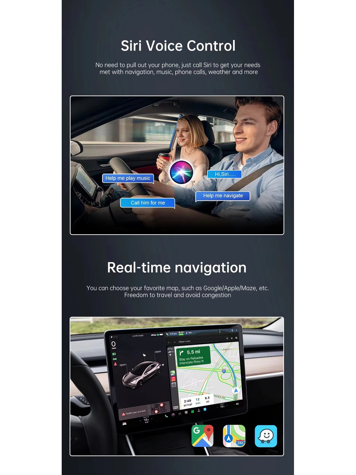 Wireless Apple CarPlay Adapter for Tesla - CXQ05.jpg